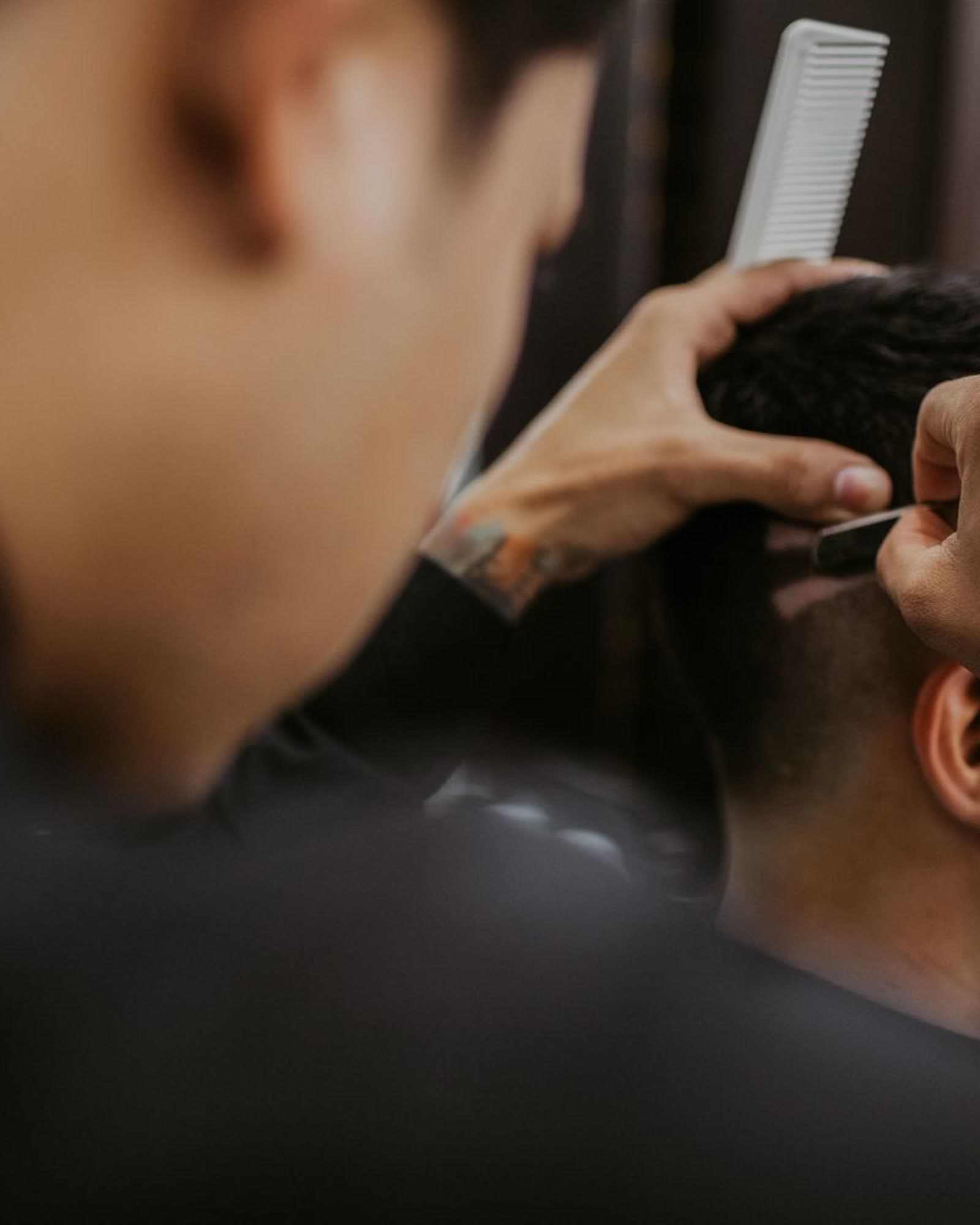 Herren — Curly Fade